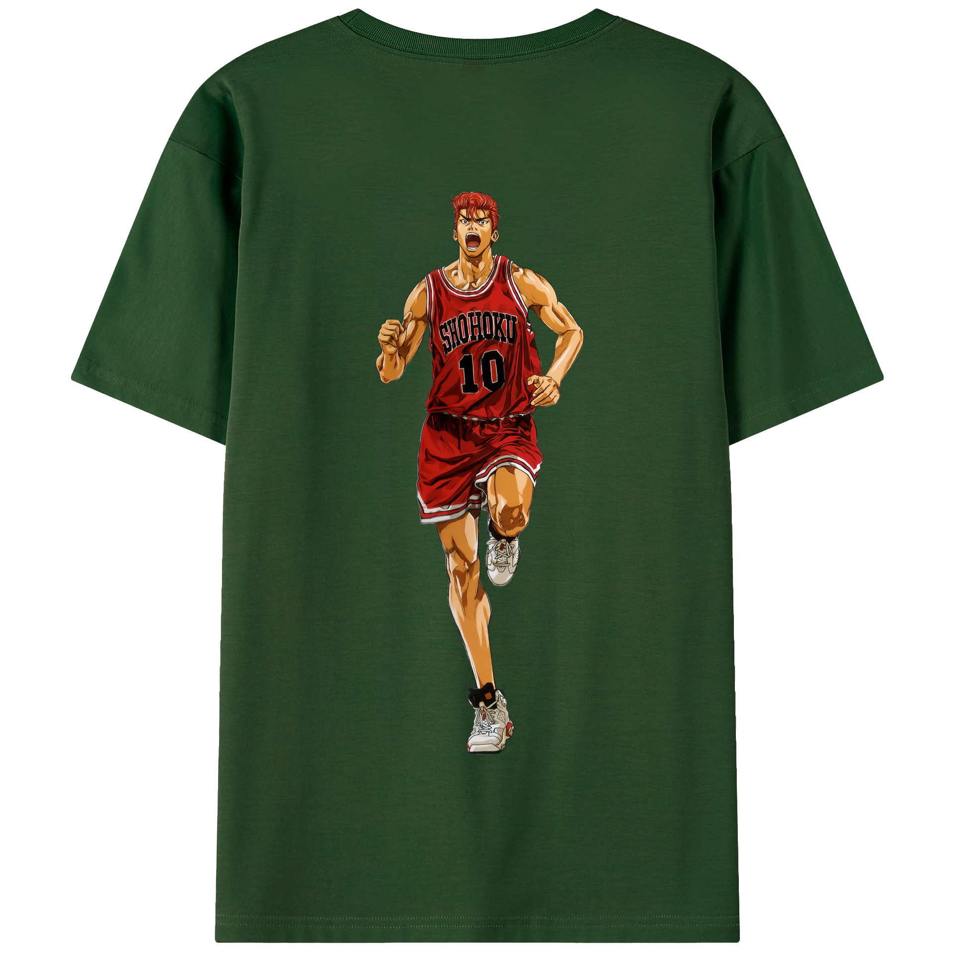 SLAM DUNK／スラムダンク 綿100％半袖Tシャツ（背面プリント）